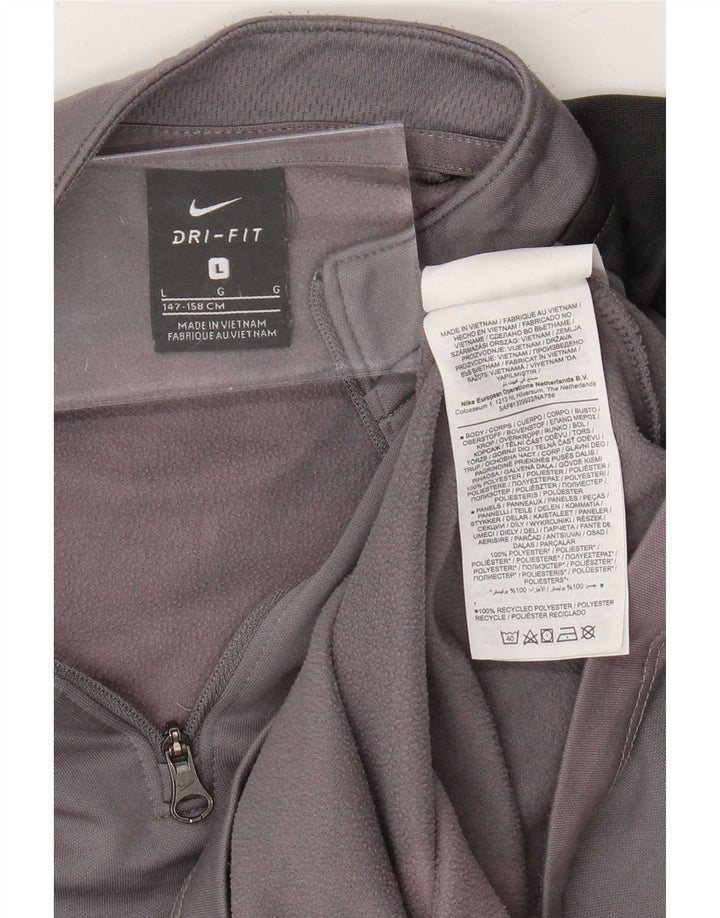 Nike - Chándal Dri Fit para niños (12 a 13 años), color gris grande