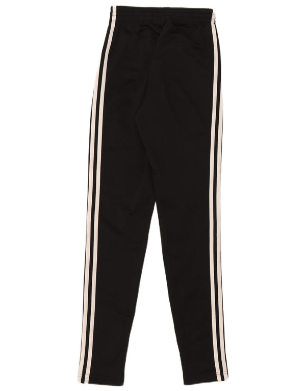 Adidas Pantalones de chándal para mujer UK 4 XS Negro Poliéster