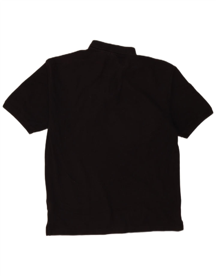 Fila Polo Hombre XL Algodón Negro