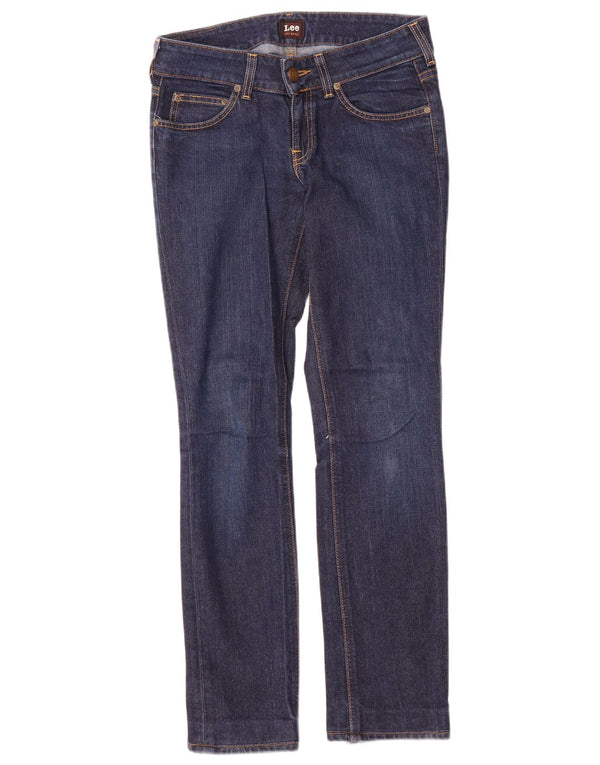 Vaqueros Lee Amy Slim para Mujer W27 L30 Algodón Azul Marino