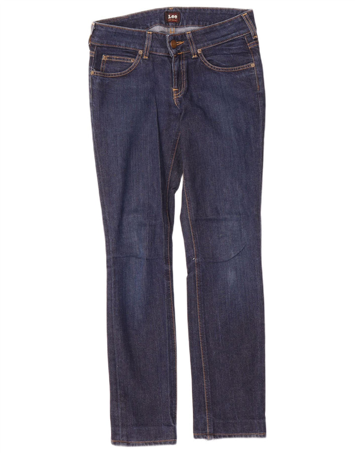 Vaqueros Lee Amy Slim para Mujer W27 L30 Algodón Azul Marino