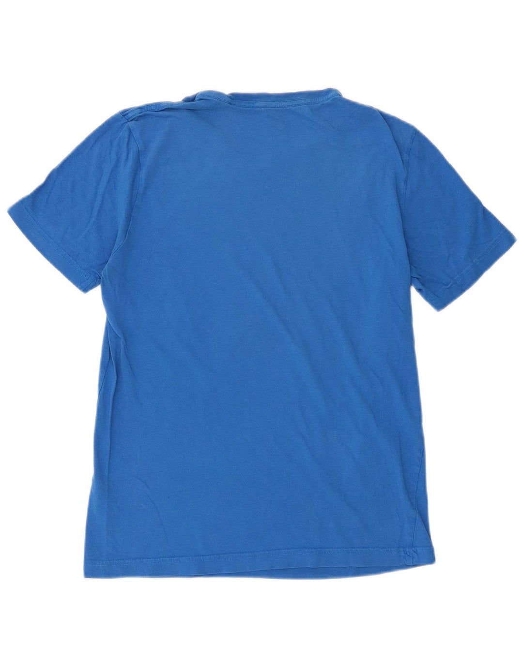 Puma Camiseta Gráfica Gráfica para Hombre Top Pequeño Algodón Azul