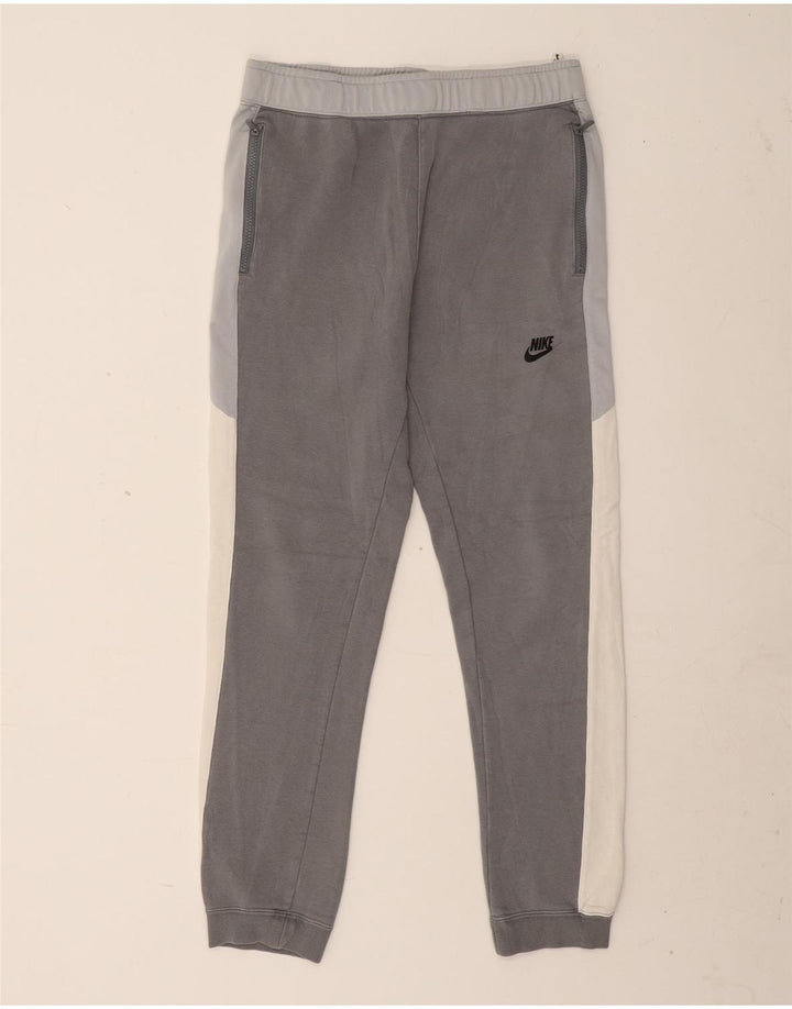 Pantalón De Chándal Nike Hombre Joggers Gris Medio De Algodón Color Block