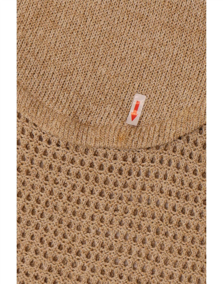 Roisin McCarthy Falda larga de punto para mujer mediana W30 algodón beige