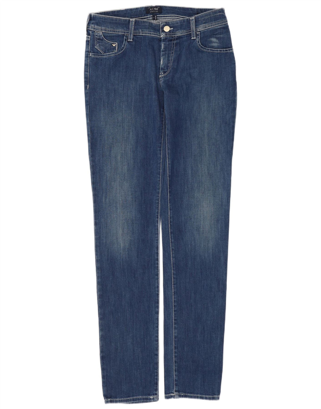 Jeans Armani Mujer Slim W29 L32 Algodón Azul