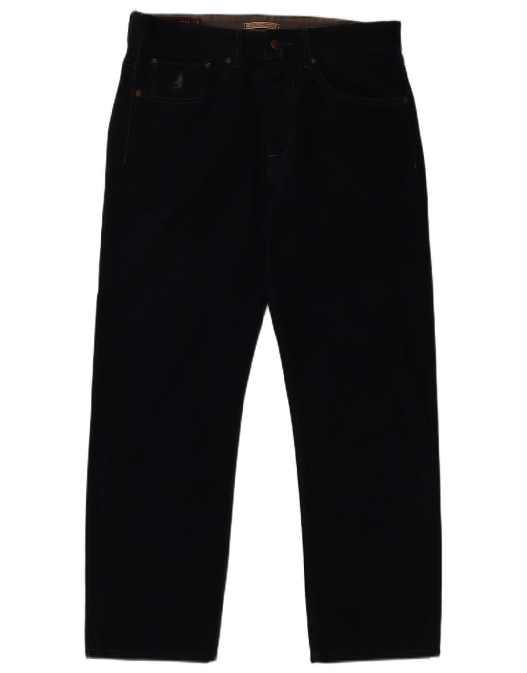 MARLBORO CLASSICS Pantalones casuales de corte regular para hombre W32 L28 Azul marino