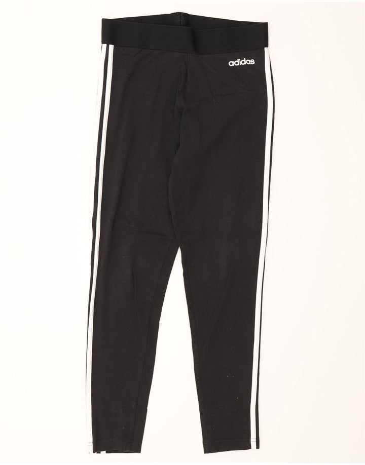 Adidas Leggings para mujer Reino Unido 12/14 Mediano Negro Algodón