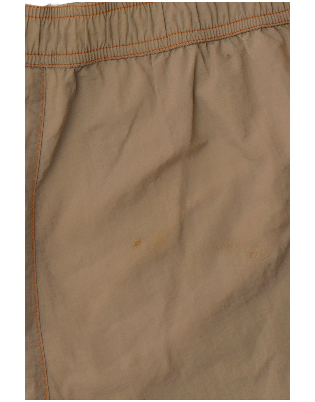 CHAMPION Bañador con estampado gráfico para hombre, talla grande, caqui, color block, poliamida