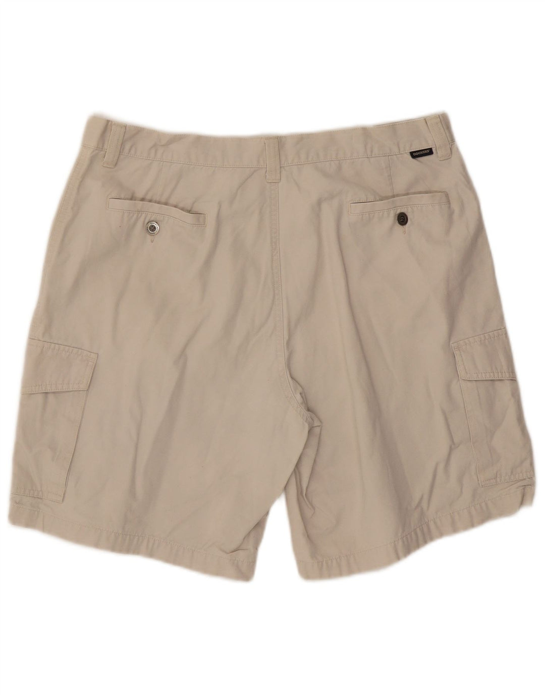 DOCKERS Pantalones cortos cargo para hombre W38 XL Algodón beige