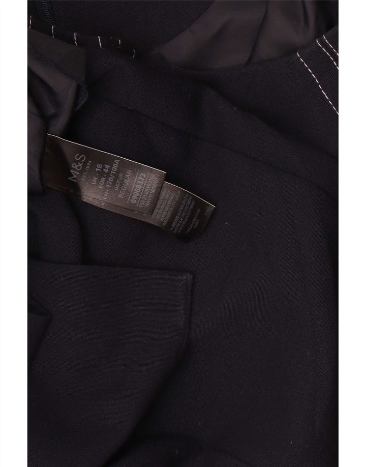 Marks & Spencer Vestido tubo para mujer UK 46 Grande Poliéster azul marino