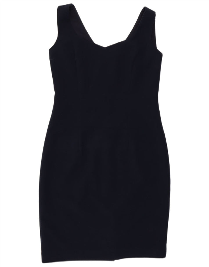 Phase Eight Vestido tubo sin mangas para mujer UK 42 Poliéster azul marino mediano