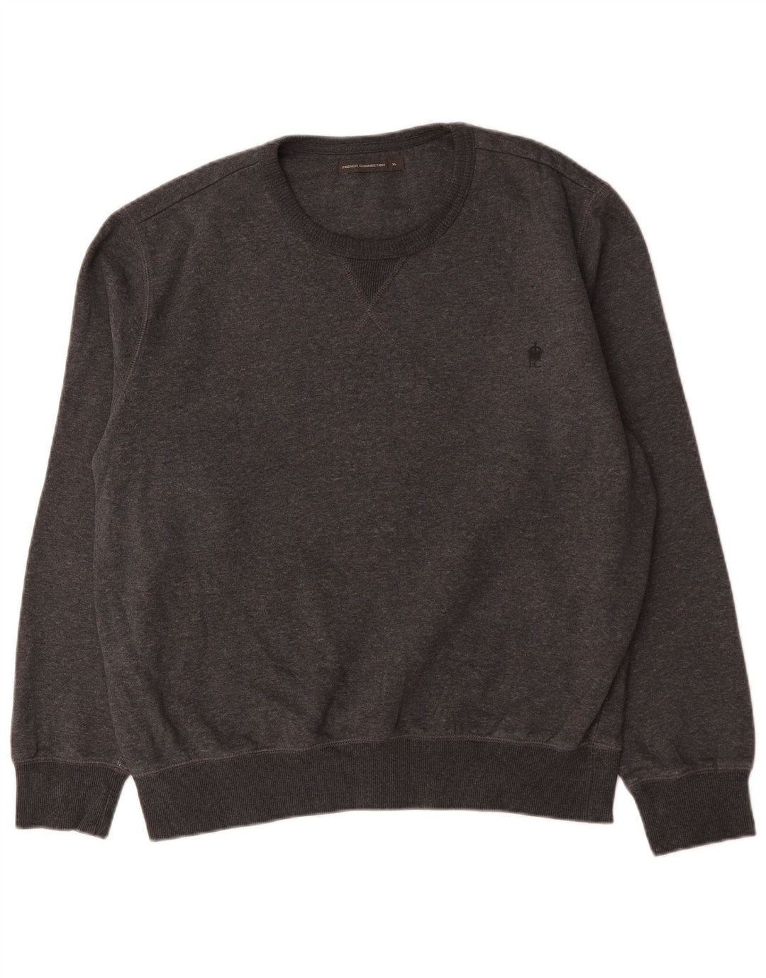 French Connection Sudadera Hombre XL Gris Algodón