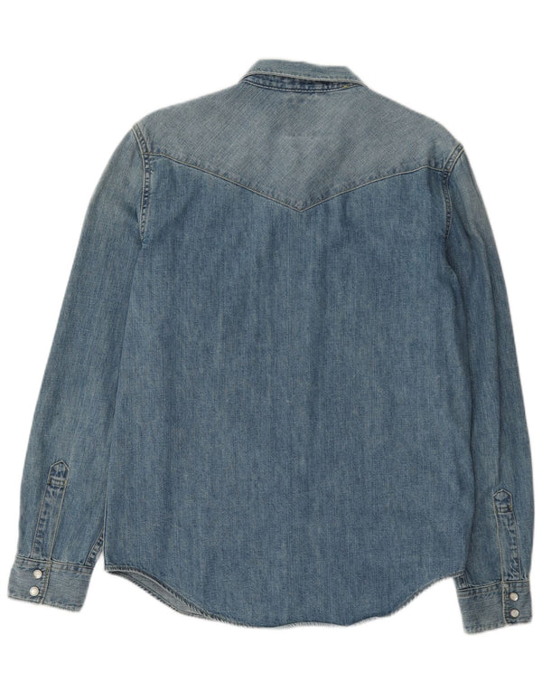 Levi's Hombre Camisa Vaquera Slim Fit De Algodón Azul Medio