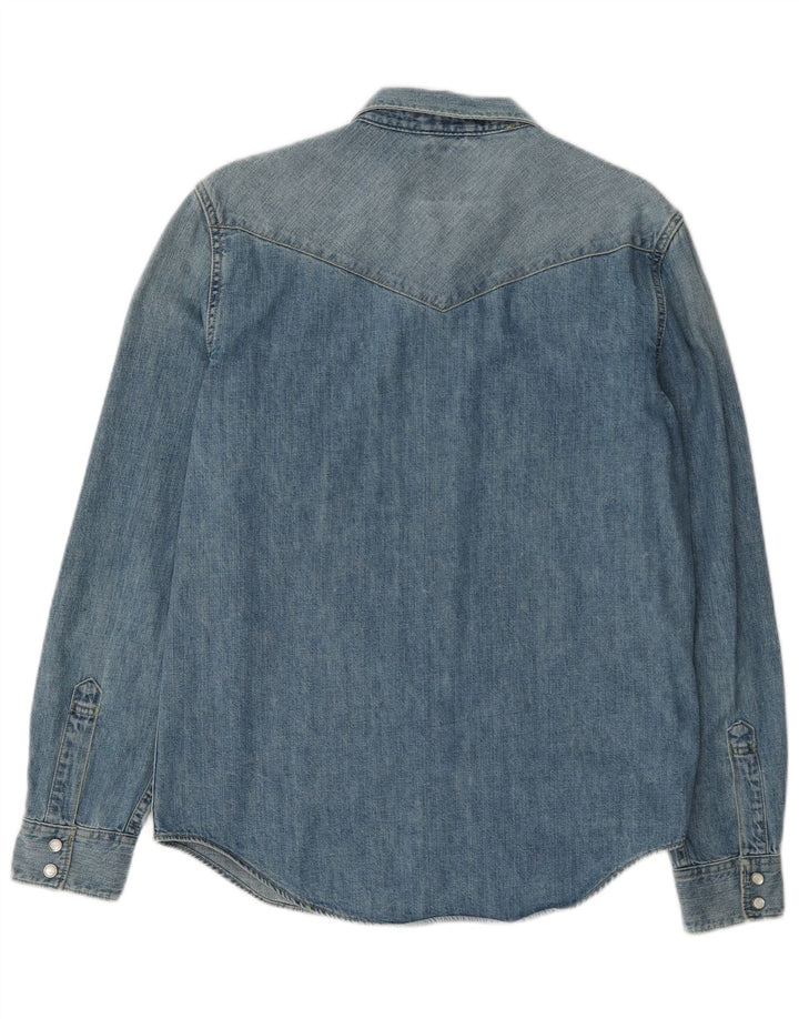 Levi's Hombre Camisa Vaquera Slim Fit De Algodón Azul Medio