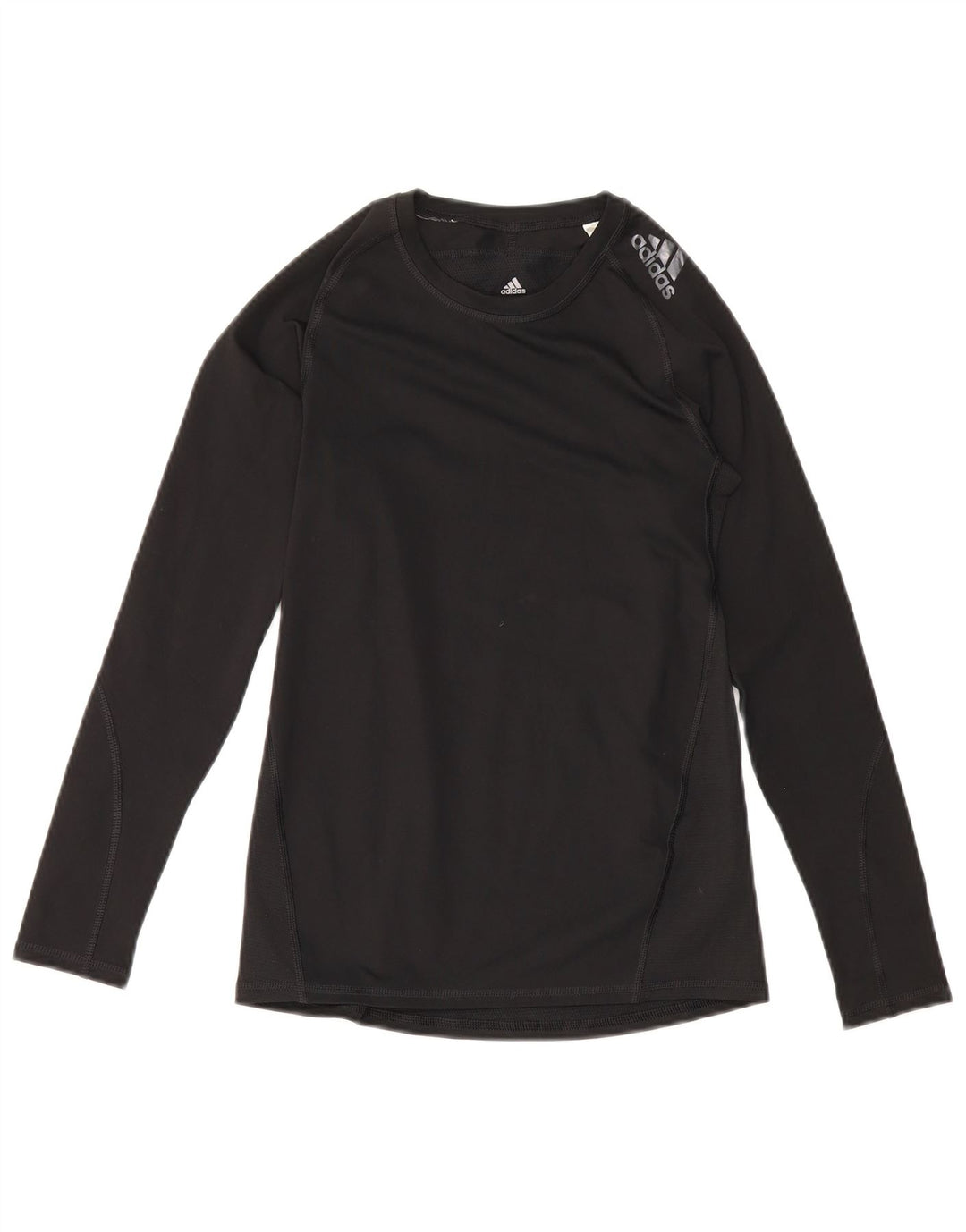 Adidas Chico Climacool Top Manga Larga 13-14 Años Negro Poliéster