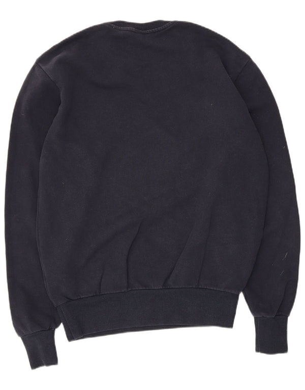 Ellesse Hombre Sudadera Jumper Small Azul Marino Algodón