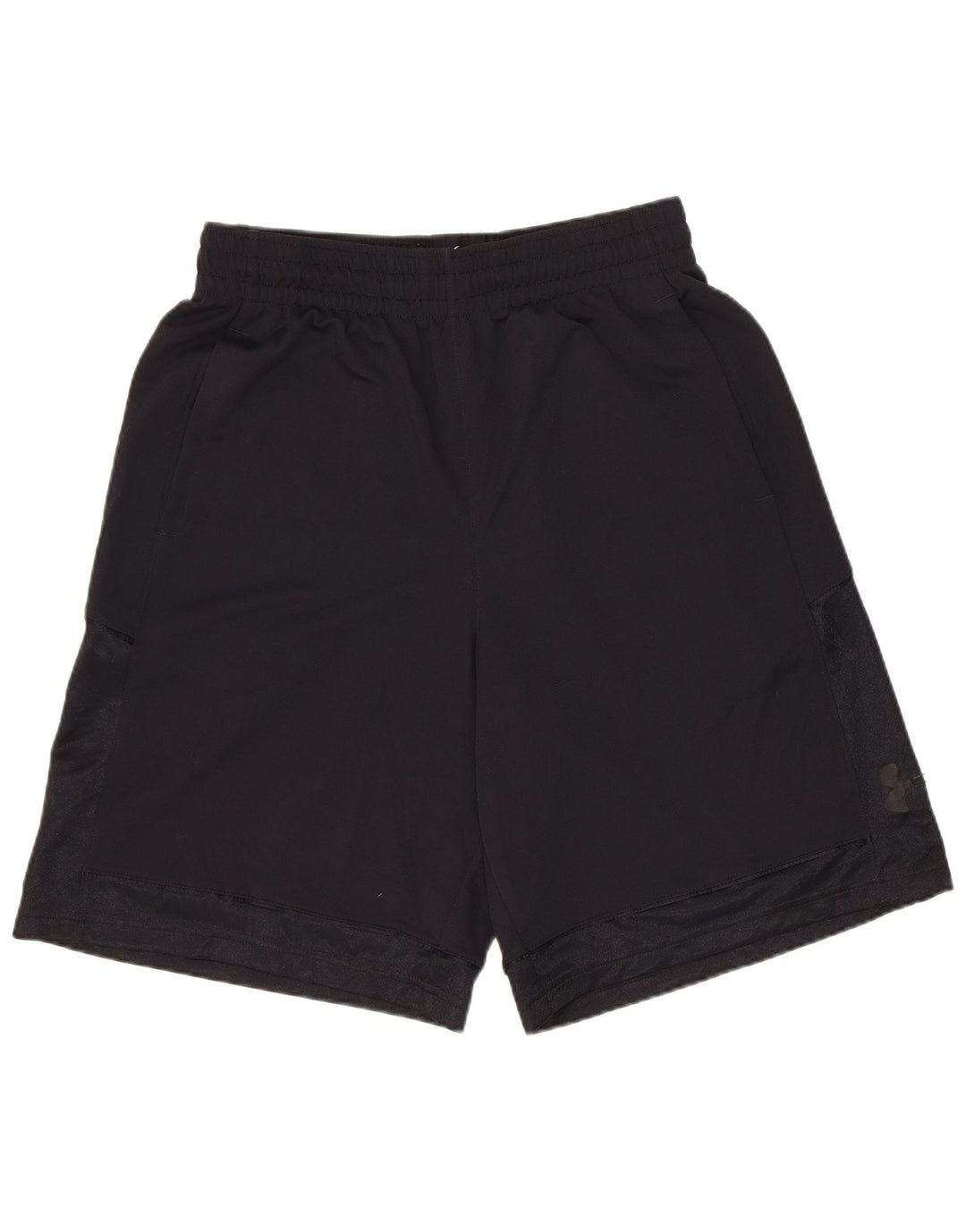 Under Armour Pantalones cortos deportivos para hombre mediano negro
