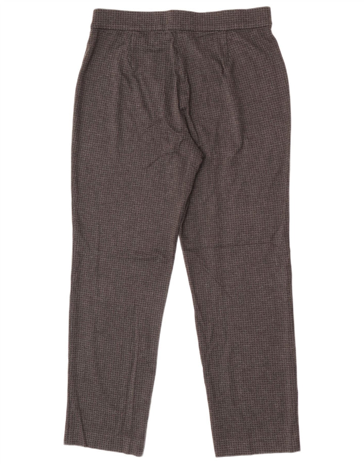 Marks & Spencer Pantalones para mujer UK 40 Large W32 L28 Gris pata de gallo