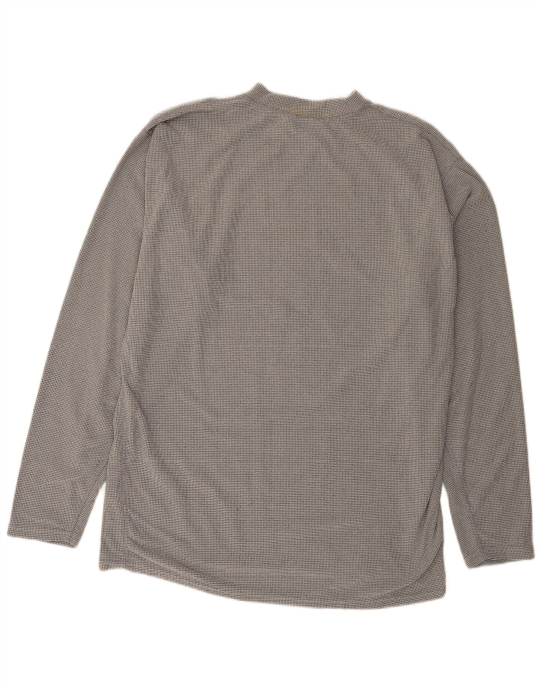 The North Face Camiseta Hombre Manga Larga 2XL Poliéster Gris