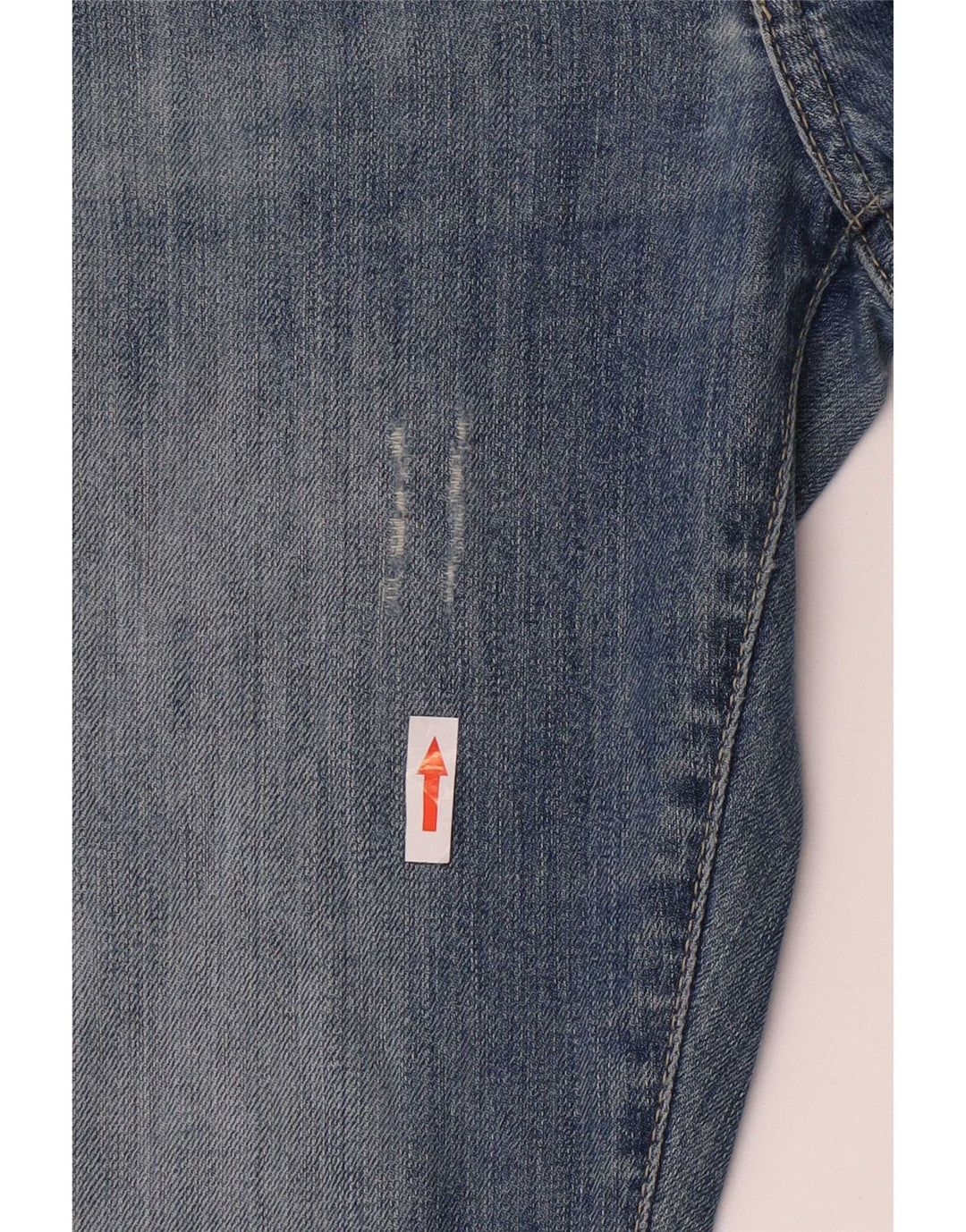 Calvin Klein Jeans Ajustados Desgastados para Mujer W32 L33 Azul
