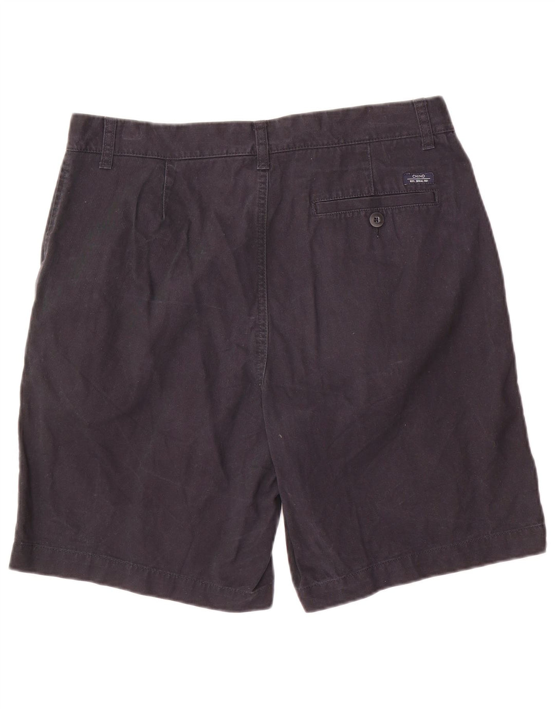 Marks & Spencer Pantalones cortos chinos para hombre W34 Grande Algodón azul marino