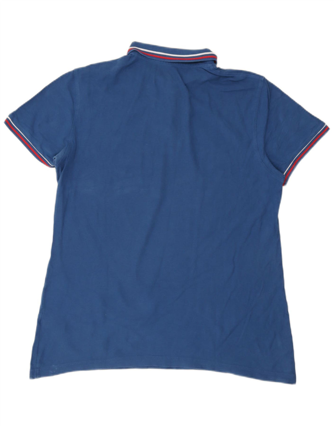 Polo Lotto Hombre Grande Azul Algodón