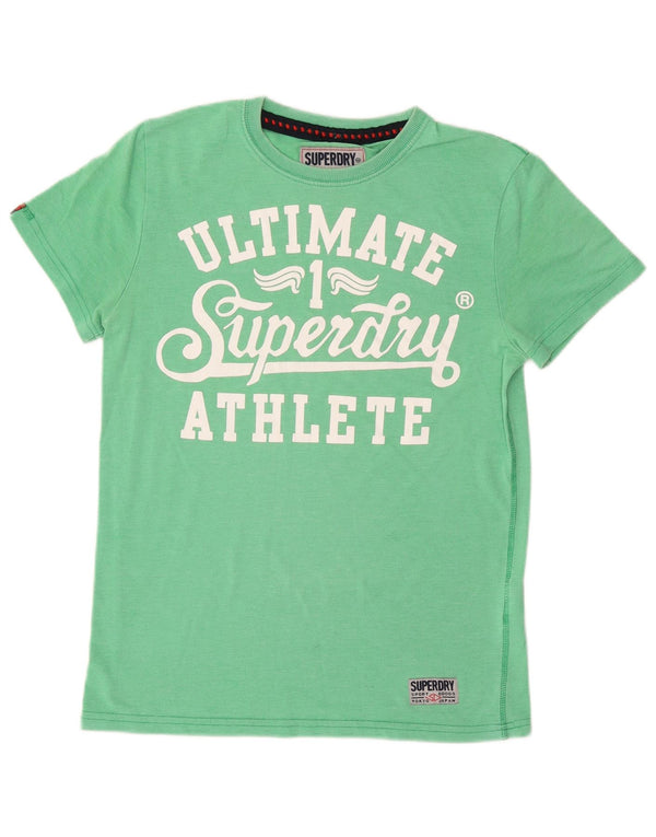 Superdry Camiseta Gráfica De Algodón Verde Medio Para Hombre