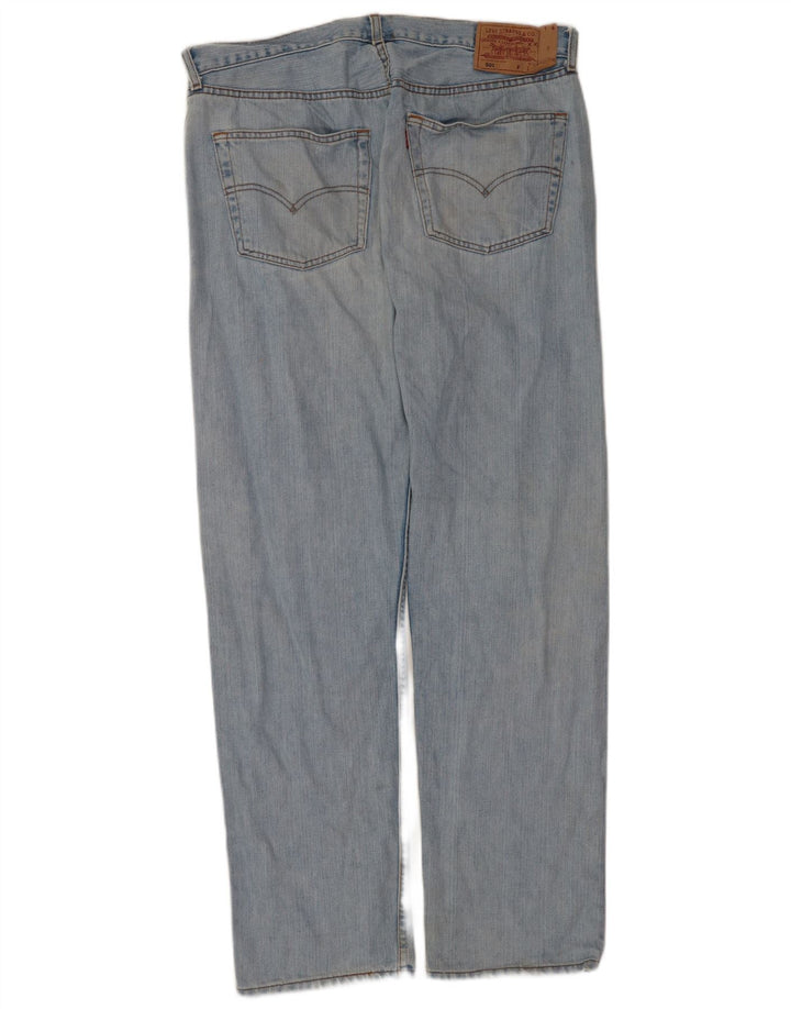 Levi's Hombre 501 Vaqueros Rectos W38 L34 Algodón Azul