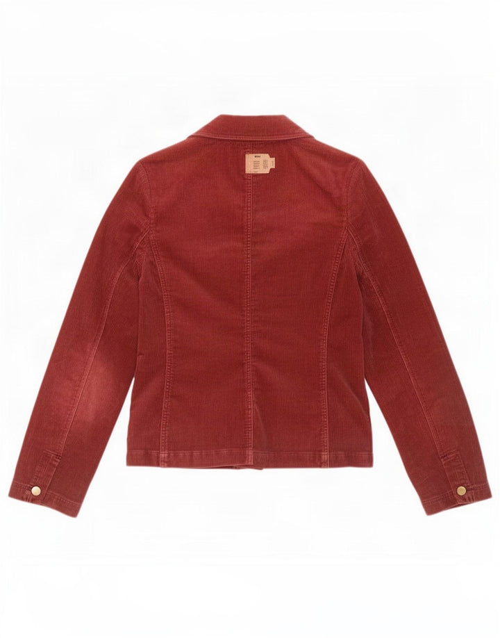 Phase Eight Chaqueta Blazer de Pana con 3 Botones para Mujer UK 40 Medium Borgoña