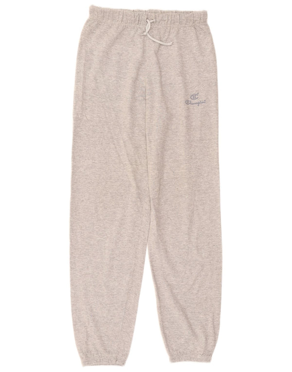 Champion Pantalones de chándal para mujer Joggers UK 46 Large Grey Flecked Cotton