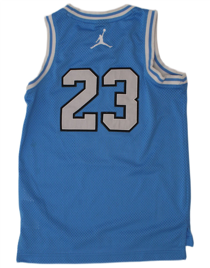 Jordan Boys Michael Jordan Graphic Jersey Top 8-9 años Azul Poliéster