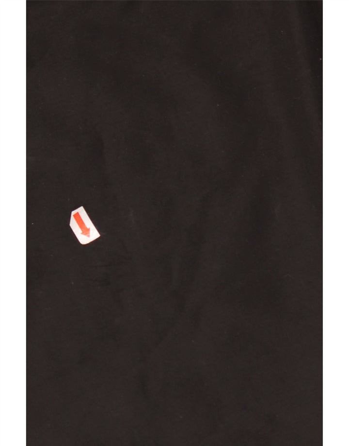 SUPERDRY Chaqueta impermeable tipo jersey con capucha para hombre, talla 40, talla grande, color negro con lunares