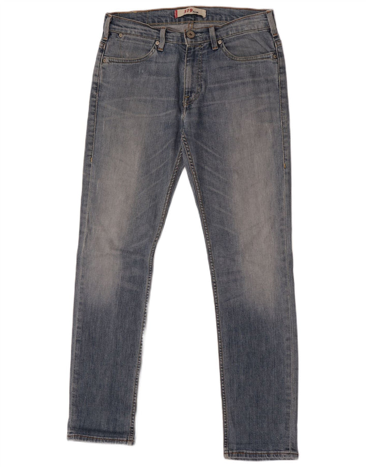 Vaqueros Levi's Mujer 519 Slim W30 L32 Azul