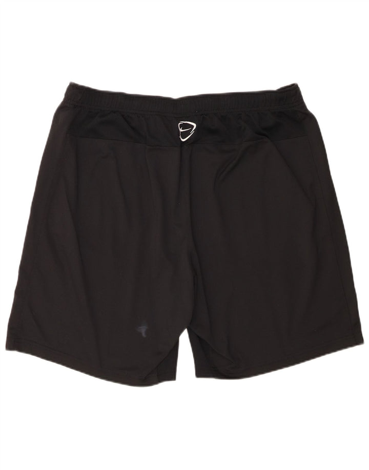 Nike Pantalones cortos deportivos Dri Fit para hombre XL Poliéster negro