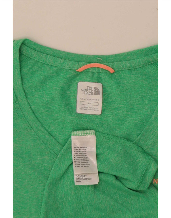The North Face Camiseta Mujer Top UK 10 Small Verde Poliéster