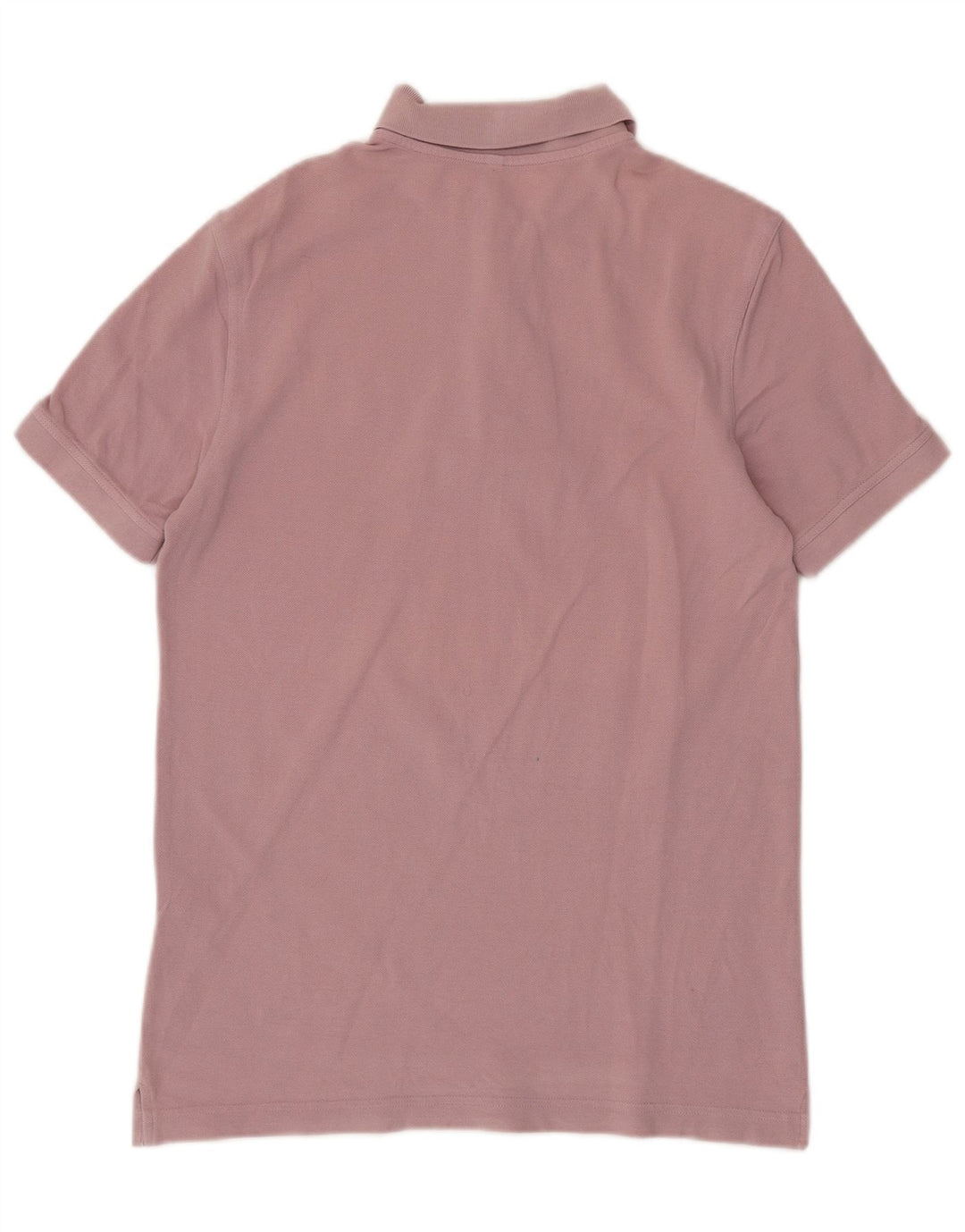 BENETTON Polo Hombre Algodón Rosa Medio