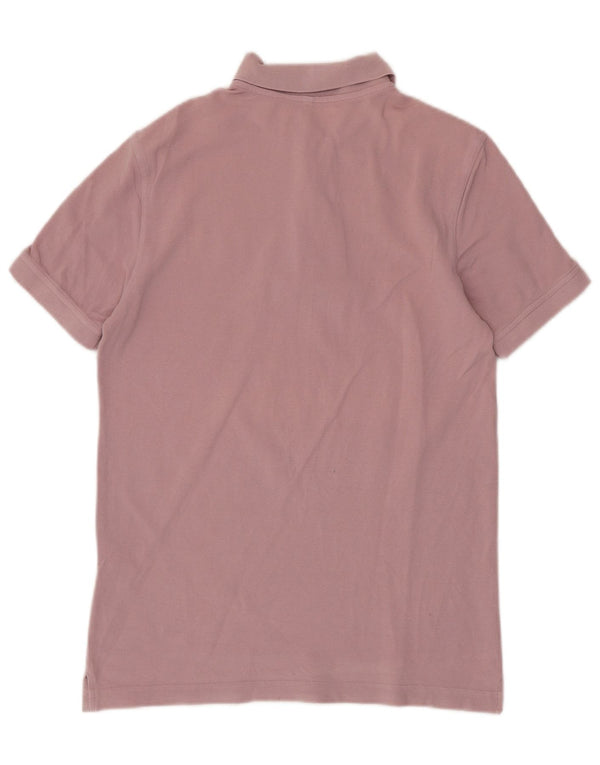 BENETTON Polo Hombre Algodón Rosa Medio