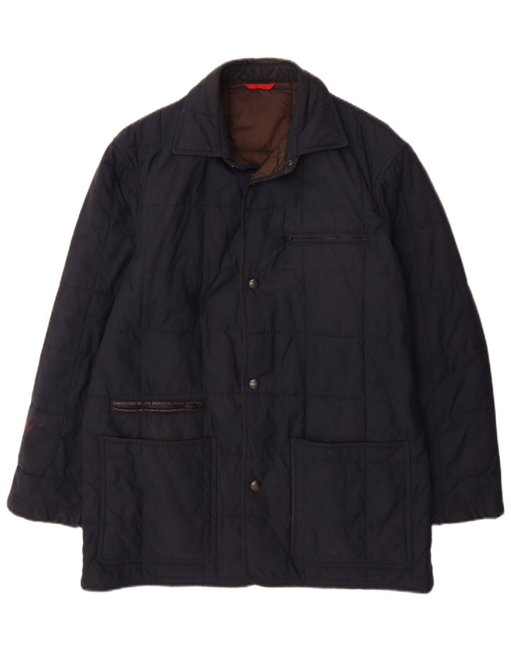 Fay Chaqueta acolchada para hombre UK 36 Small Azul marino