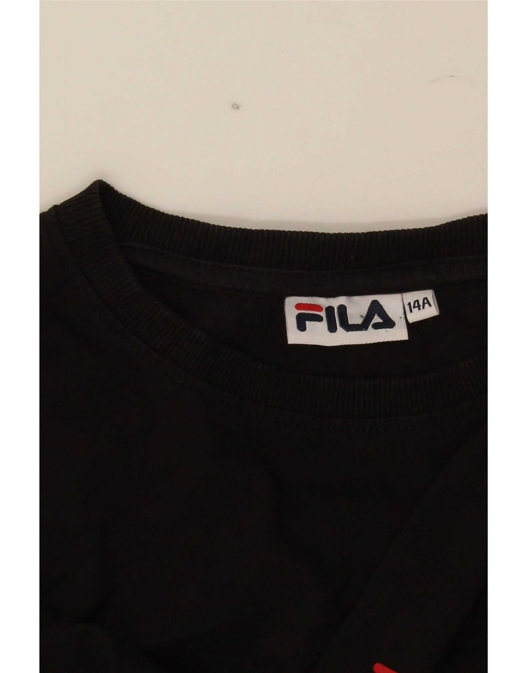 Fila Camiseta Niño Top 13-14 Años Negro Rayas