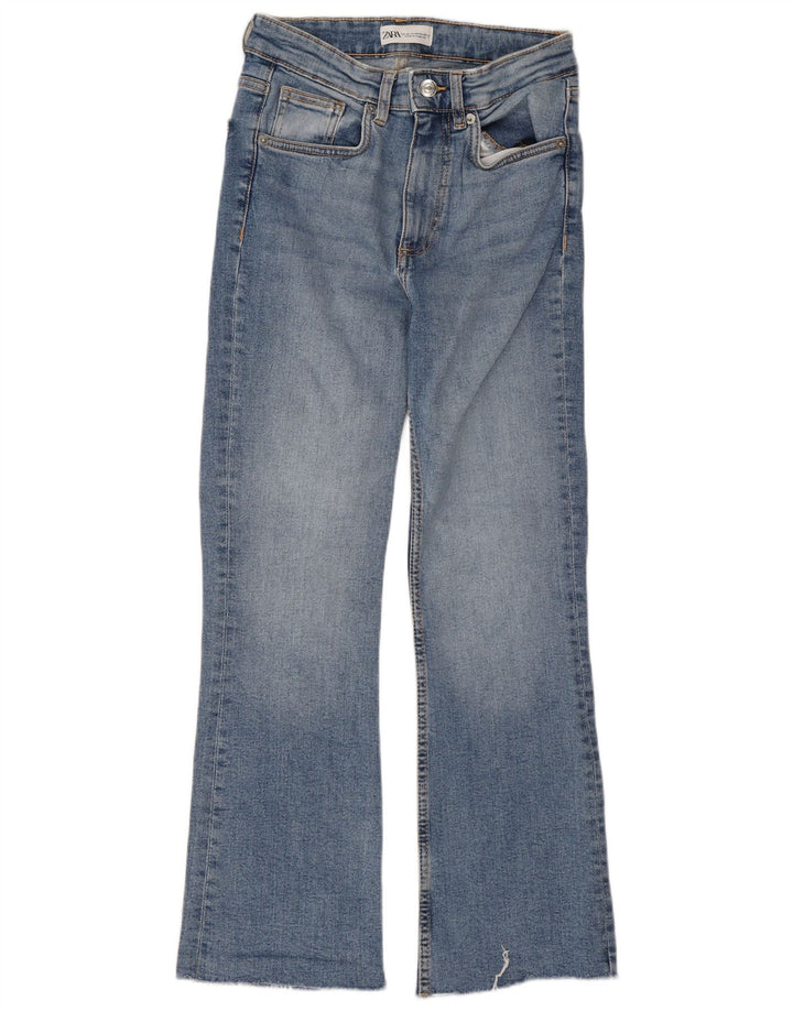 Zara Vaqueros Bootcut Mujer EU 36 XS W26 L26 Azul