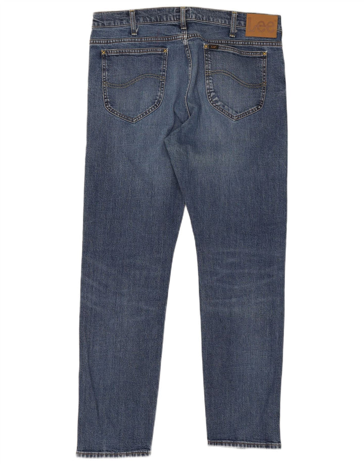Vaqueros Lee Rider Slim para hombre W36 L32 Algodón azul