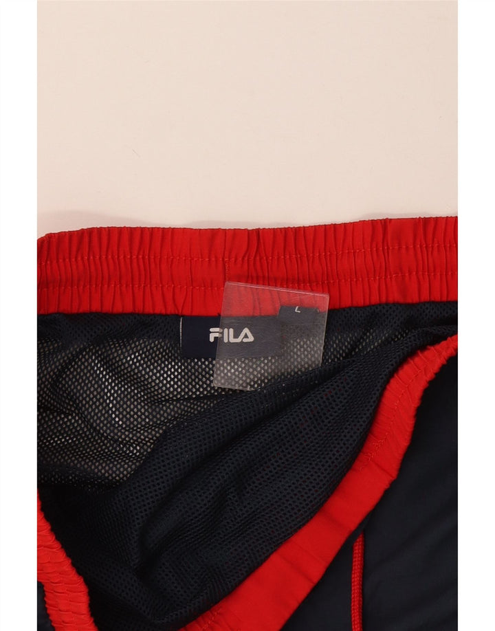 Fila Bañador para hombre, talla grande, color azul marino