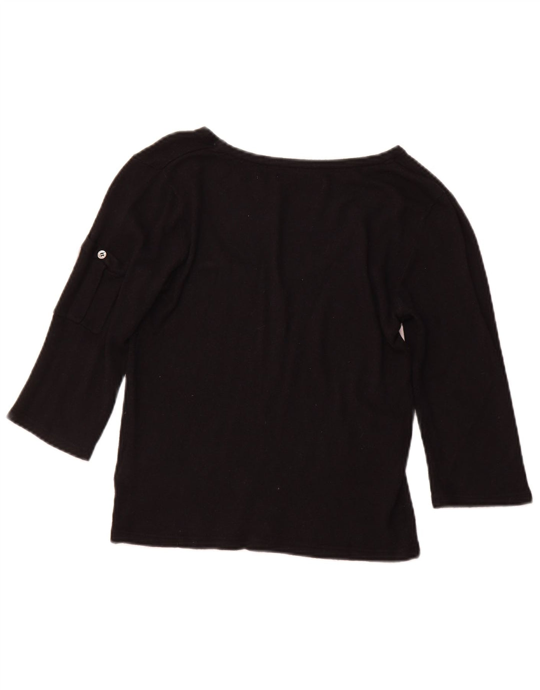 TED BAKER Top para mujer manga 3/4 talla 2 pequeño rayón negro