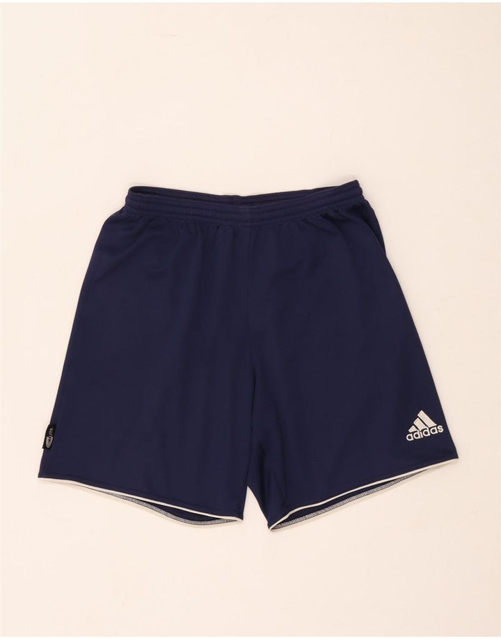 Adidas Pantalones cortos deportivos para hombre Small Azul marino Poliéster