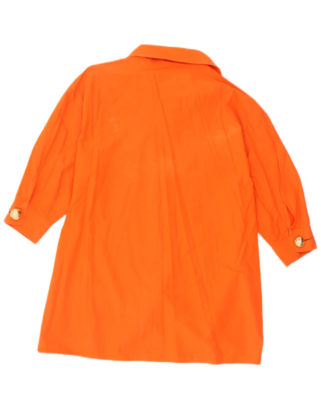 Iceberg Blusa tipo camisa con gráfico extragrande para mujer IT 40 Small Orange