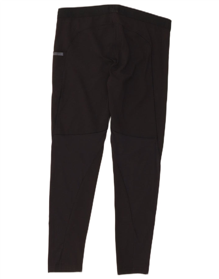 ADIDAS Leggings cortos para mujer Reino Unido 42 Mediano Nylon negro