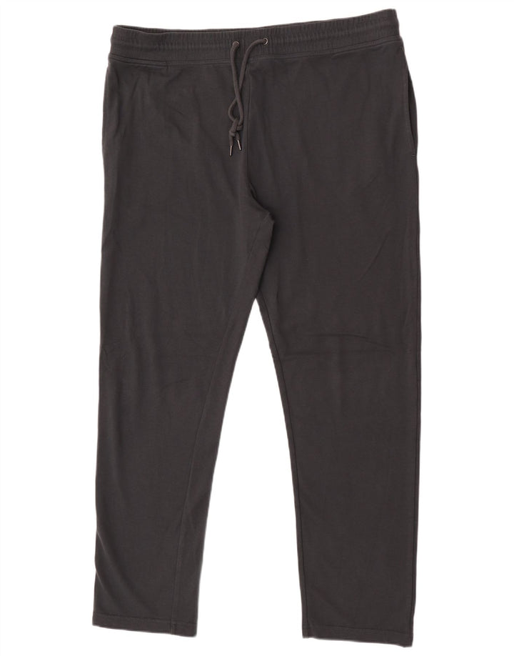 Marks & Spencer Pantalón de Chándal Regular Fit para Hombre XL Algodón Gris
