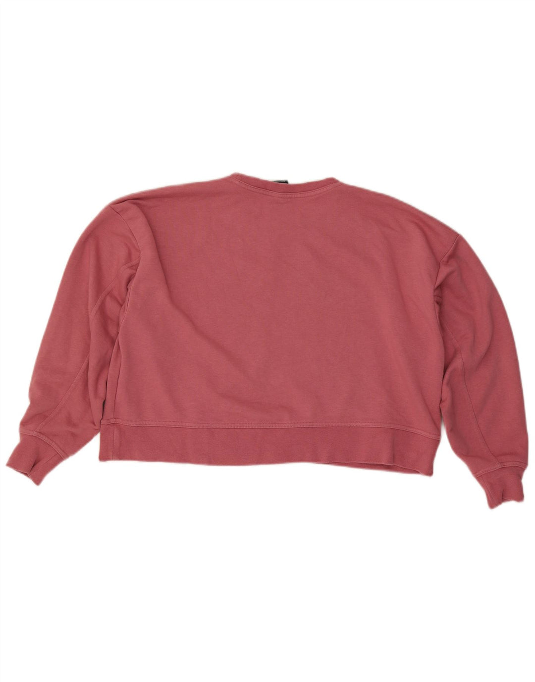 Nike - Sudadera extragrande con estampado gráfico para mujer, talla 40, color rosa mediano