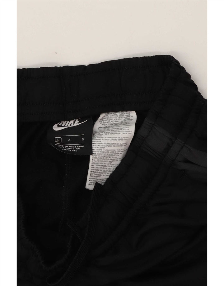 Nike Pantalones De Chándal Joggers Large Negro Colorblock Poliéster
