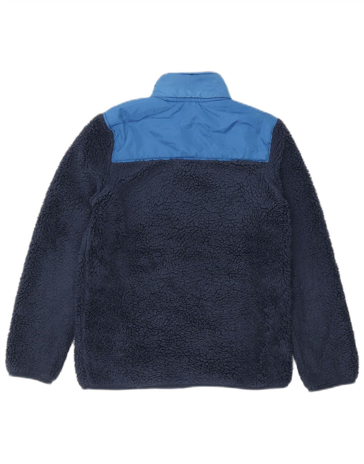 MOUNTAIN WAREHOUSE Chaqueta polar para niño 12-13 años Azul marino Colorblock